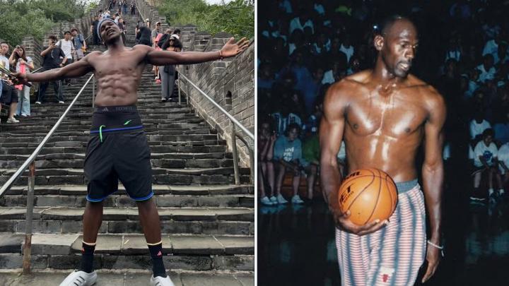 太夸张！华子现在体脂率仅有3.5% 乔丹巅峰期最低也才4%